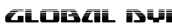 Global Dynamics font preview