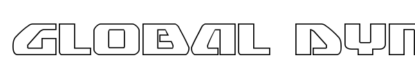 Global Dynamics font preview