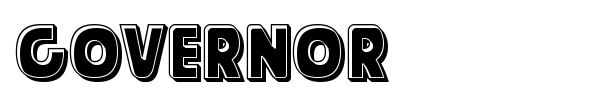 Governor font preview