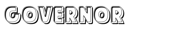 Governor font preview