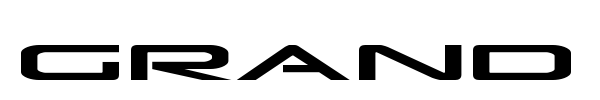 Grand Sport font preview
