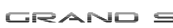 Grand Sport font preview