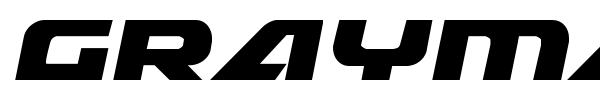 Graymalkin font preview