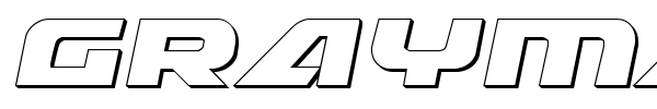 Graymalkin font preview