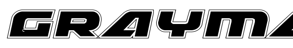 Graymalkin font preview