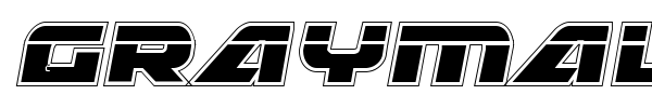 Graymalkin font preview