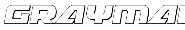 Graymalkin font preview