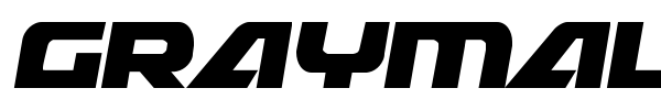 Graymalkin font preview