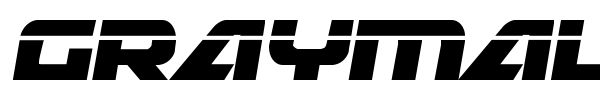 Graymalkin font preview