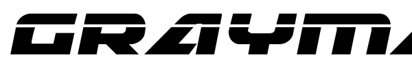 Graymalkin font preview
