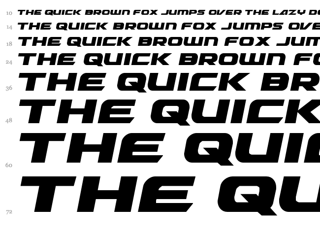 Graymalkin font waterfall