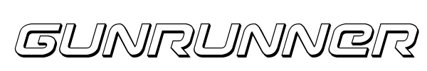 Gunrunner font preview