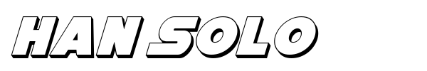 Han Solo font
