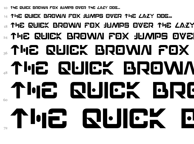 Hellpoint font waterfall