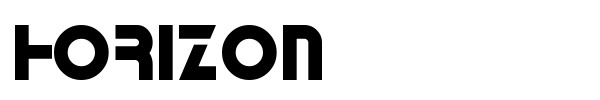 Horizon font