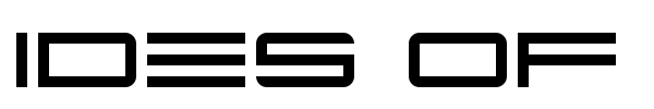Ides of Jade font