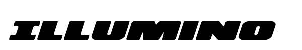 Illumino font preview