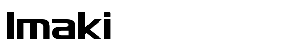 Imaki font
