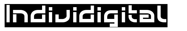 Individigital font