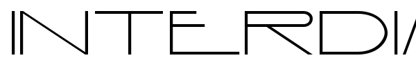 Interdimensional font