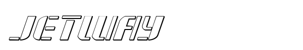 Jetway font preview