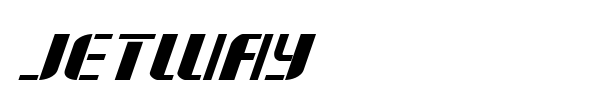 Jetway font preview