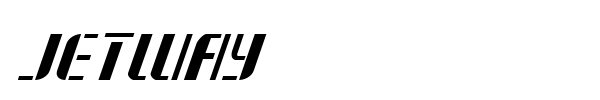 Jetway font preview