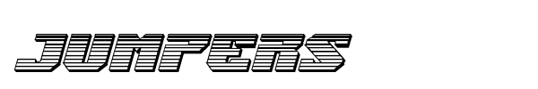 Jumpers font preview