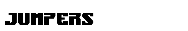 Jumpers font preview