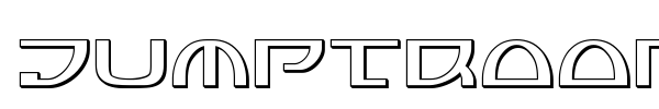 Jumptroops font preview