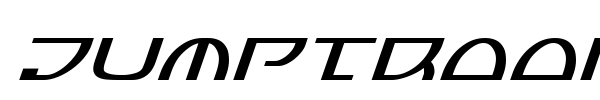 Jumptroops font preview