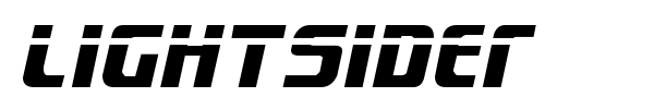Lightsider font