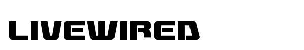 Livewired font preview