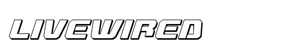 Livewired font preview