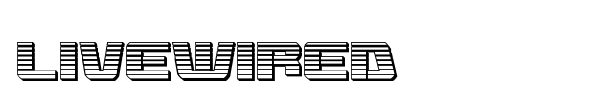 Livewired font preview