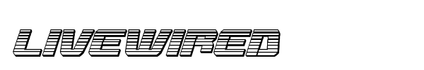 Livewired font preview