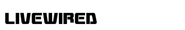Livewired font preview