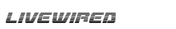 Livewired font preview
