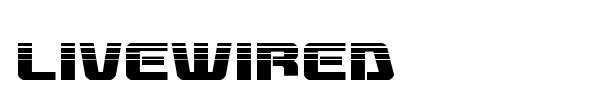 Livewired font preview
