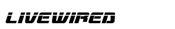 Livewired font preview