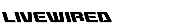 Livewired font preview