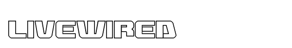 Livewired font preview