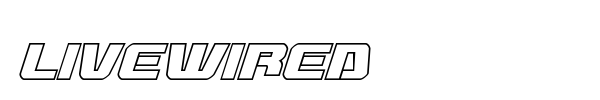 Livewired font preview