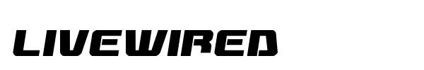Livewired font preview