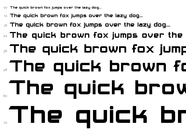 Maximize font waterfall