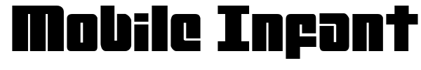 Mobile Infantry font preview