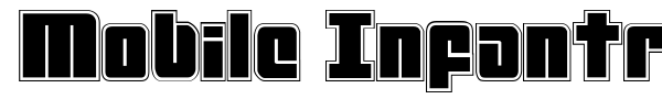 Mobile Infantry font preview