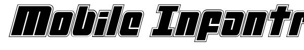 Mobile Infantry font preview