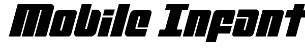 Mobile Infantry font preview
