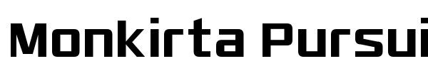 Monkirta Pursuit NC font